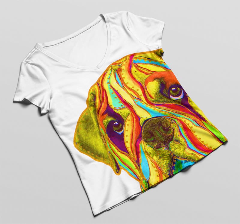 Custom Illustration, shirt design